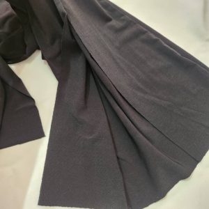 شلوار مشکی جلو چاک دار