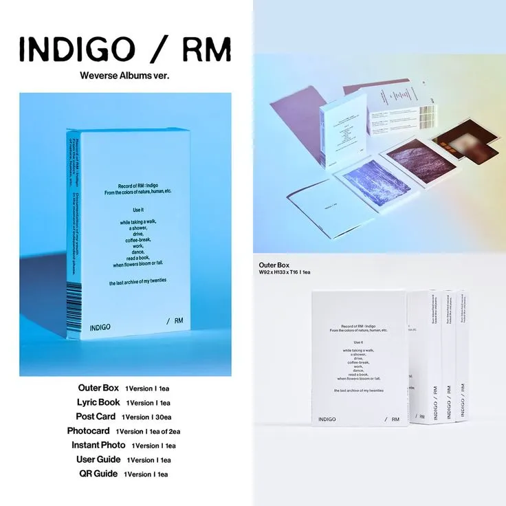 ورژن ویورسی آلبوم Indigo نامجون
