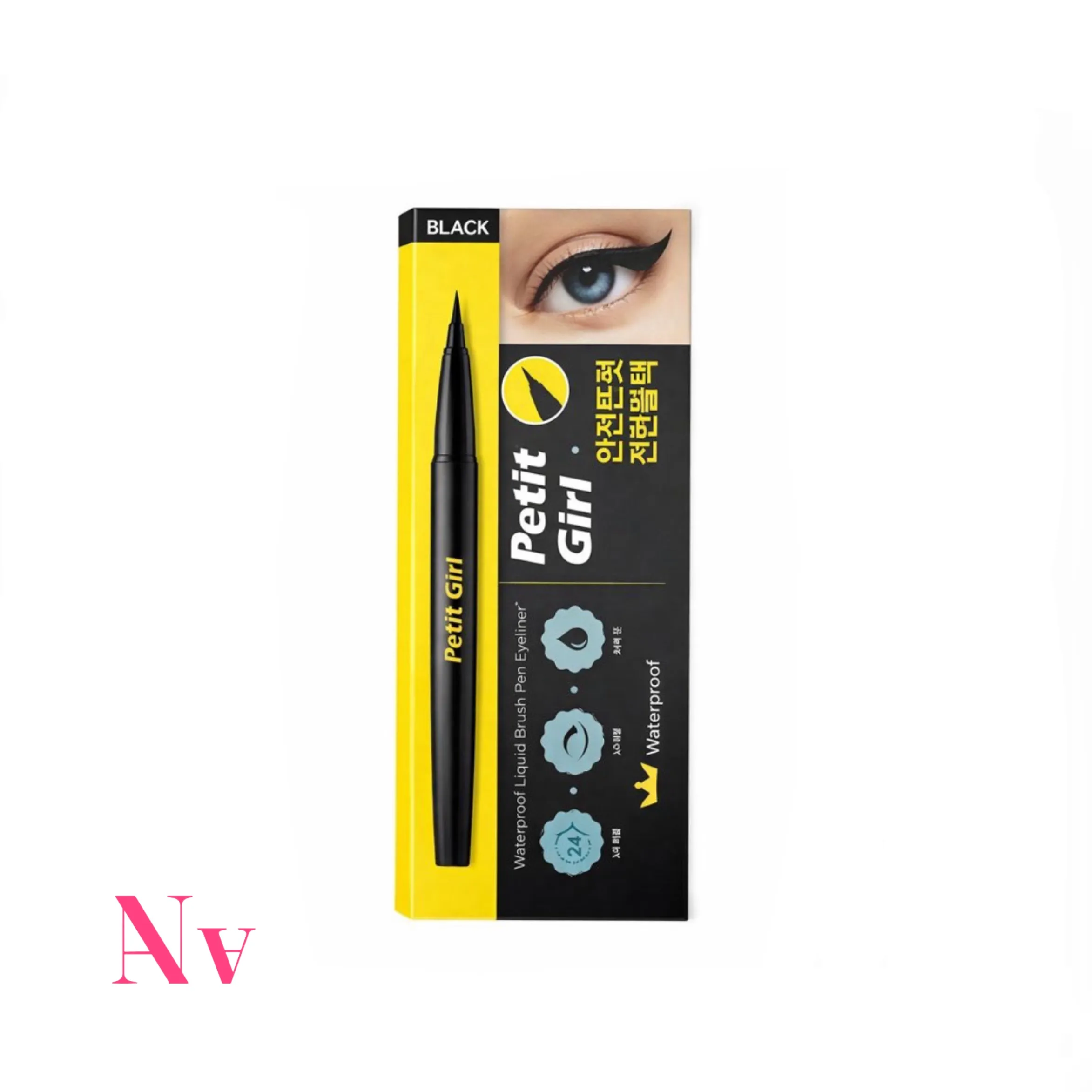 خط چشم ماژیکی ضدآب پتی گرل رنگ مشکی